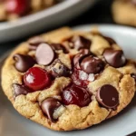 Maraschino Cherry Chocolate Chip Cookies Delight