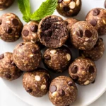 Mint Chocolate Chip Protein Balls