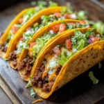 Oven-Baked Cheesy Tacos (Crispy & Loaded) You'll Love