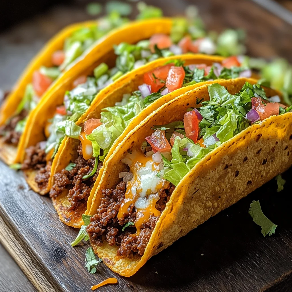 Oven-Baked Cheesy Tacos (Crispy & Loaded) You'll Love