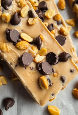 Peanut Butter Frozen Yogurt Bars