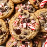 Peppermint Chocolate Chip Cookies
