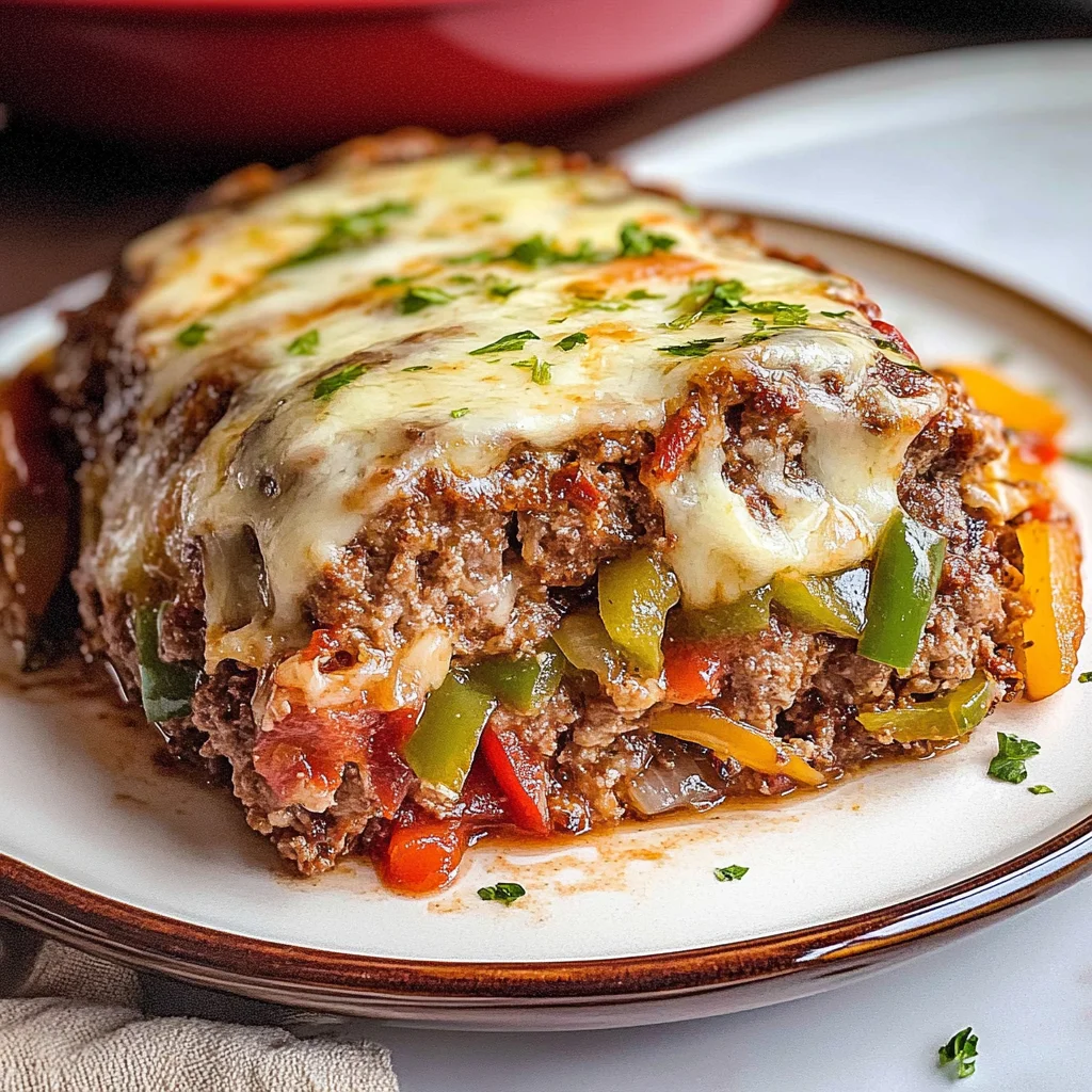 Philly Cheesesteak Meatloaf: A Cheesy, Beefy Twist on a Comfort Food Classic