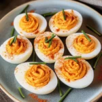 Pumpkin Patch Deviled Eggs