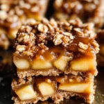 Salted Caramel Apple Pie Bars