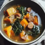 Sausage Sweet Potato & Kale Soup ~ AKA Sydney’s Fall Soup