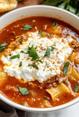 Slow Cooker Lasagna Soup