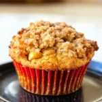 Small Batch Apple Pumpkin Streusel Muffins