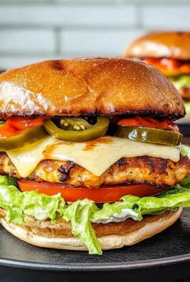 Spicy Chipotle Chicken Burger