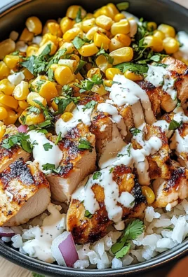 Street Corn Chicken Rice Bowl