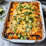 Sweet Potato and Black Bean Enchilada Casserole: A Hearty, Vegetarian Delight