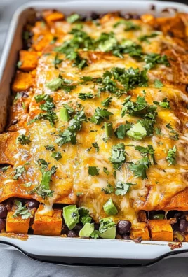 Sweet Potato and Black Bean Enchilada Casserole: A Hearty, Vegetarian Delight