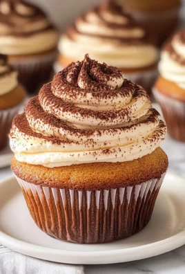Tiramisu Cupcakes – Espresso-Infused, Creamy Frosting