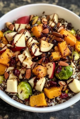 Wild Rice Harvest Bowls with Fig Balsamic Vinaigrette