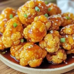 Air Fryer Honey Sriracha Cauliflower
