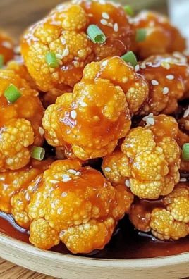 Air Fryer Honey Sriracha Cauliflower