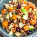 Apple Sweet Potato Quinoa Salad