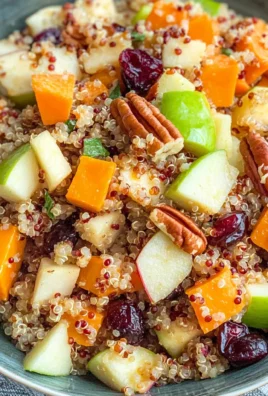 Apple Sweet Potato Quinoa Salad