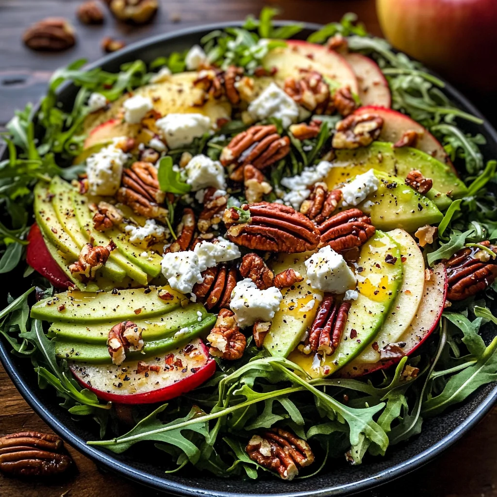 Autumn Harvest Honeycrisp Apple and Feta Salad