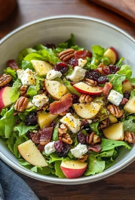 Autumn Salad with Apple Cider Vinaigrette
