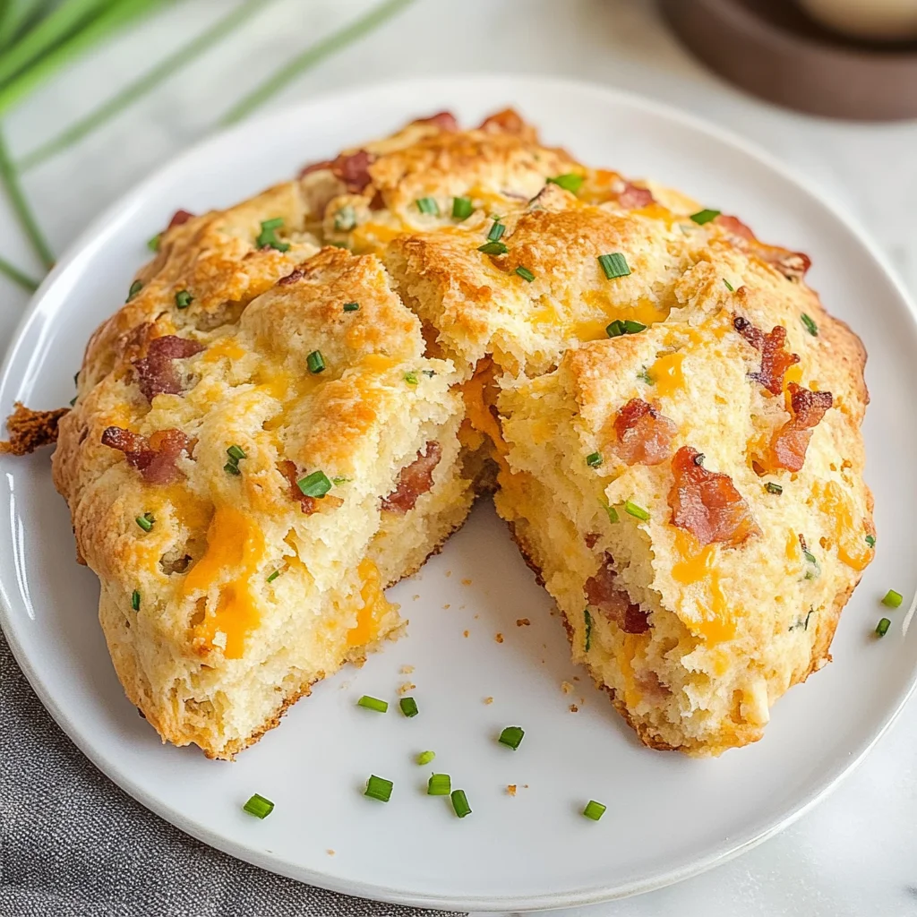 Bacon Cheddar Chive Scone Recipe