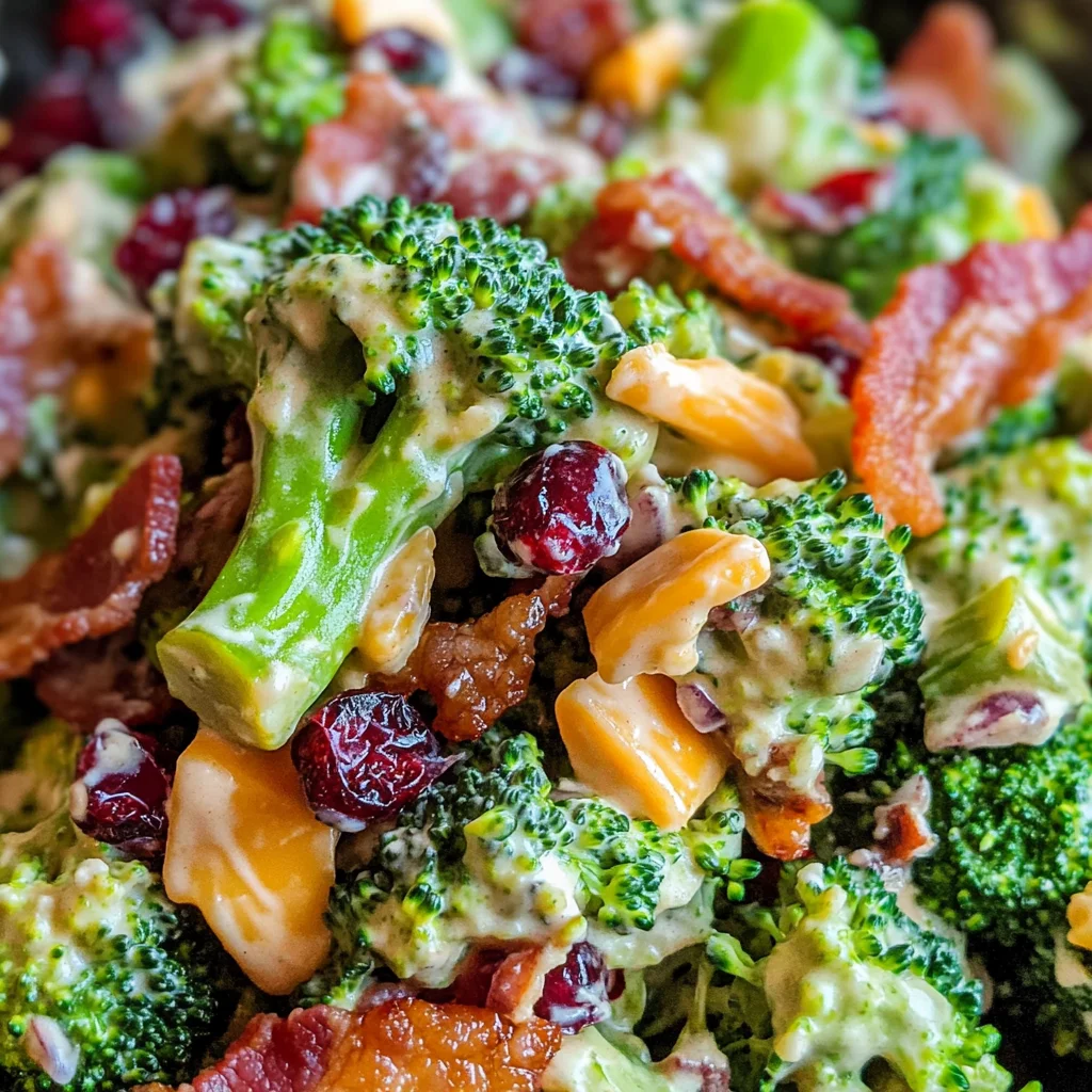 Broccoli Salad with Bacon Recipe