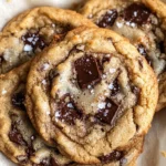 Browned Butter Toffee Chocolate Chip Cookies