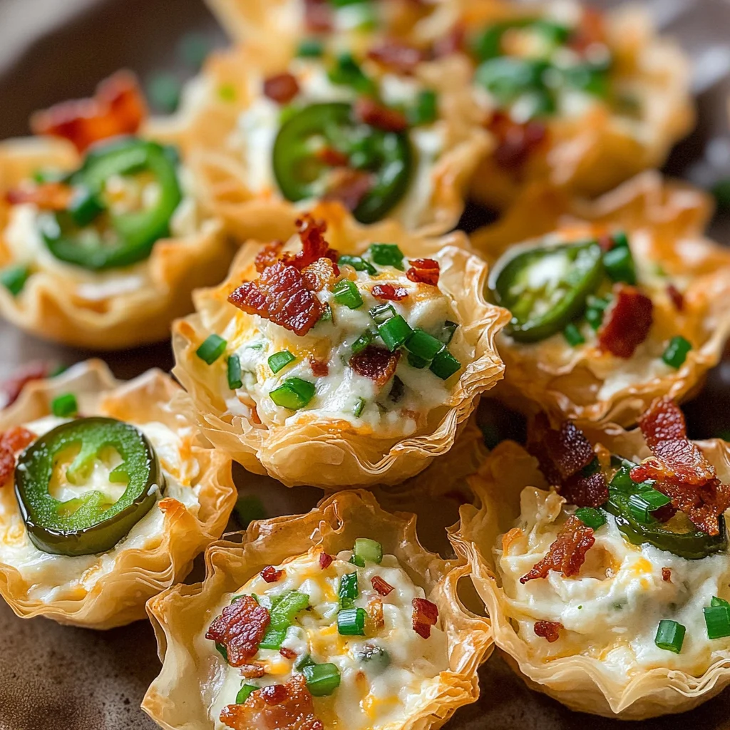 Cheesy Jalapeño Popper Bites