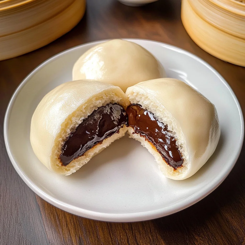 Chocolate Steamed Buns