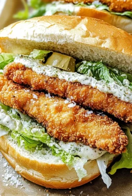 Crispy Chicken Caesar Sandwich