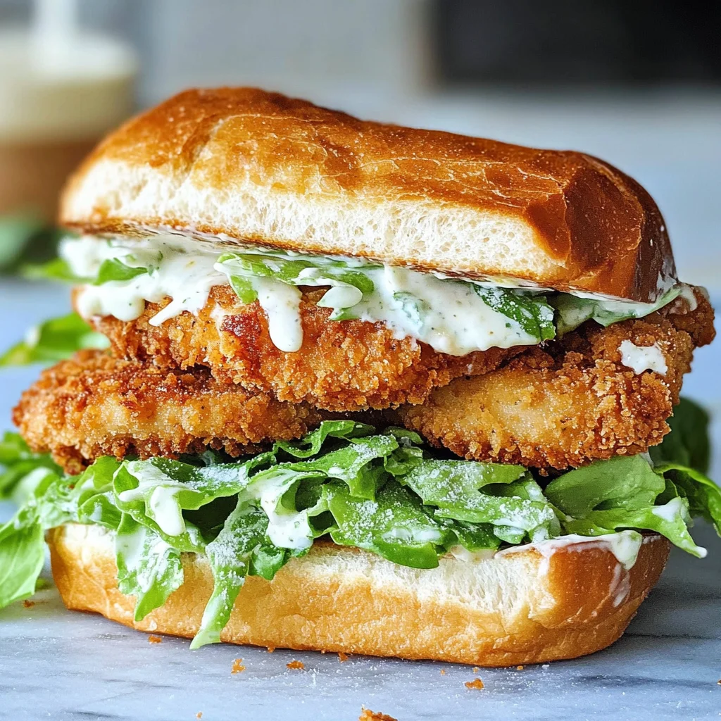 Crispy Chicken Caesar Sandwich: An Incredible Secret Recipe You Need to Try