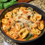 CrockPot Chicken Tortellini