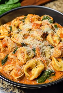 CrockPot Chicken Tortellini