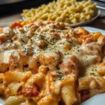 Crockpot Creamy Chicken Pasta
