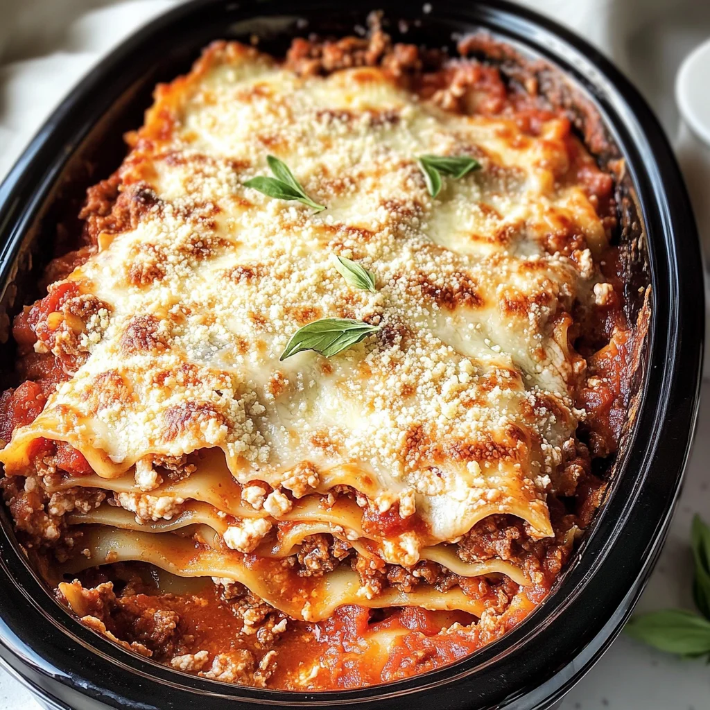 Crockpot Lasagna