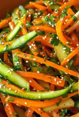 Cucumber Carrot Salad