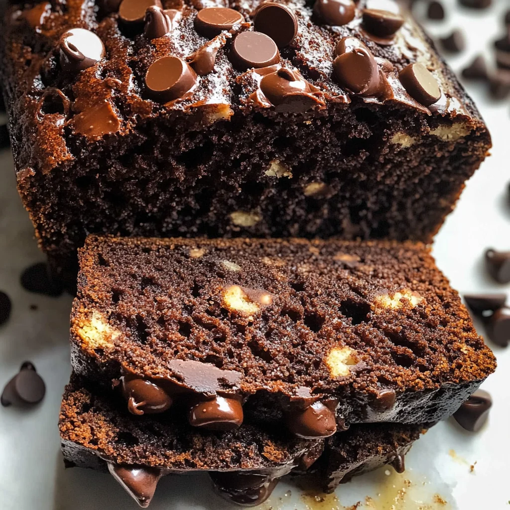 Dark Chocolate Mocha Breakfast Bread