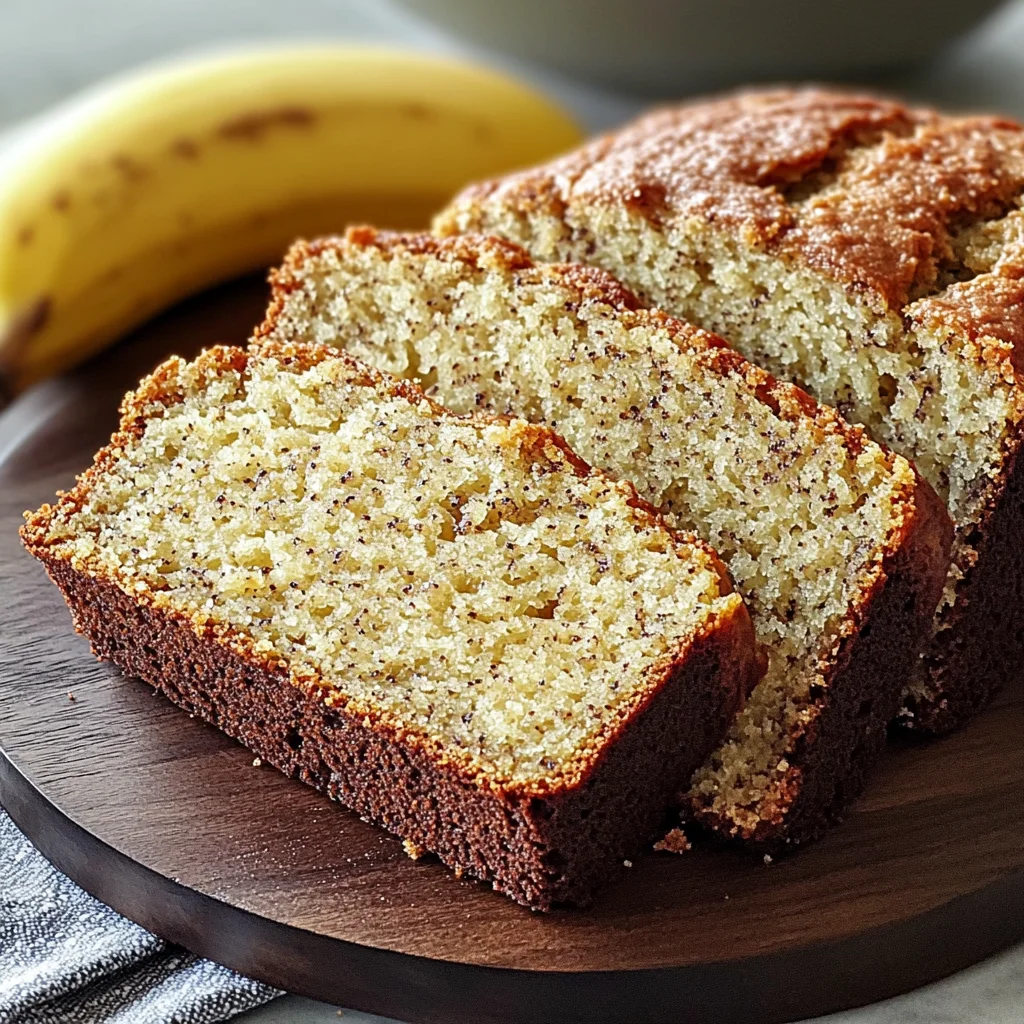 Easy Moist Banana Bread