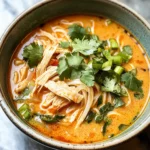 Easy Thai Chicken Curry Soup