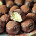 Easy Tiramisu Chocolate Truffles