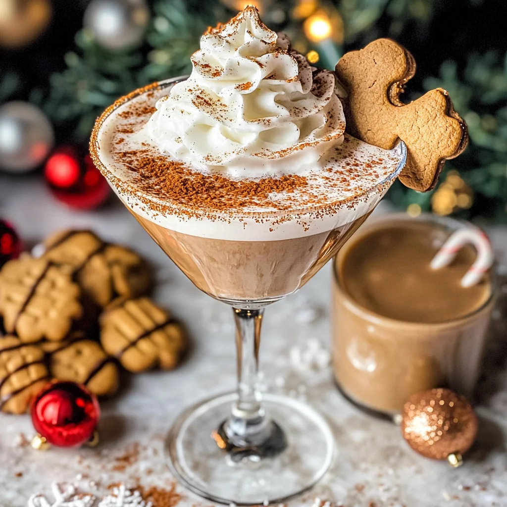 Gingerbread Martini