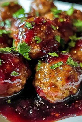 Harvest Turkey Meatballs with Cranberry Glaze: A Must-Try Delight!