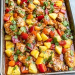 Hawaiian Chicken Sheet Pan Meal (Whole30, Paleo, Low Carb)