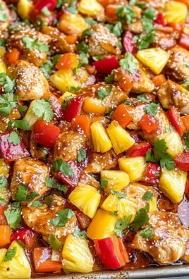 Hawaiian Chicken Sheet Pan Meal (Whole30, Paleo, Low Carb)