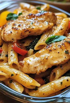 Honey Pepper Chicken Panini Pasta