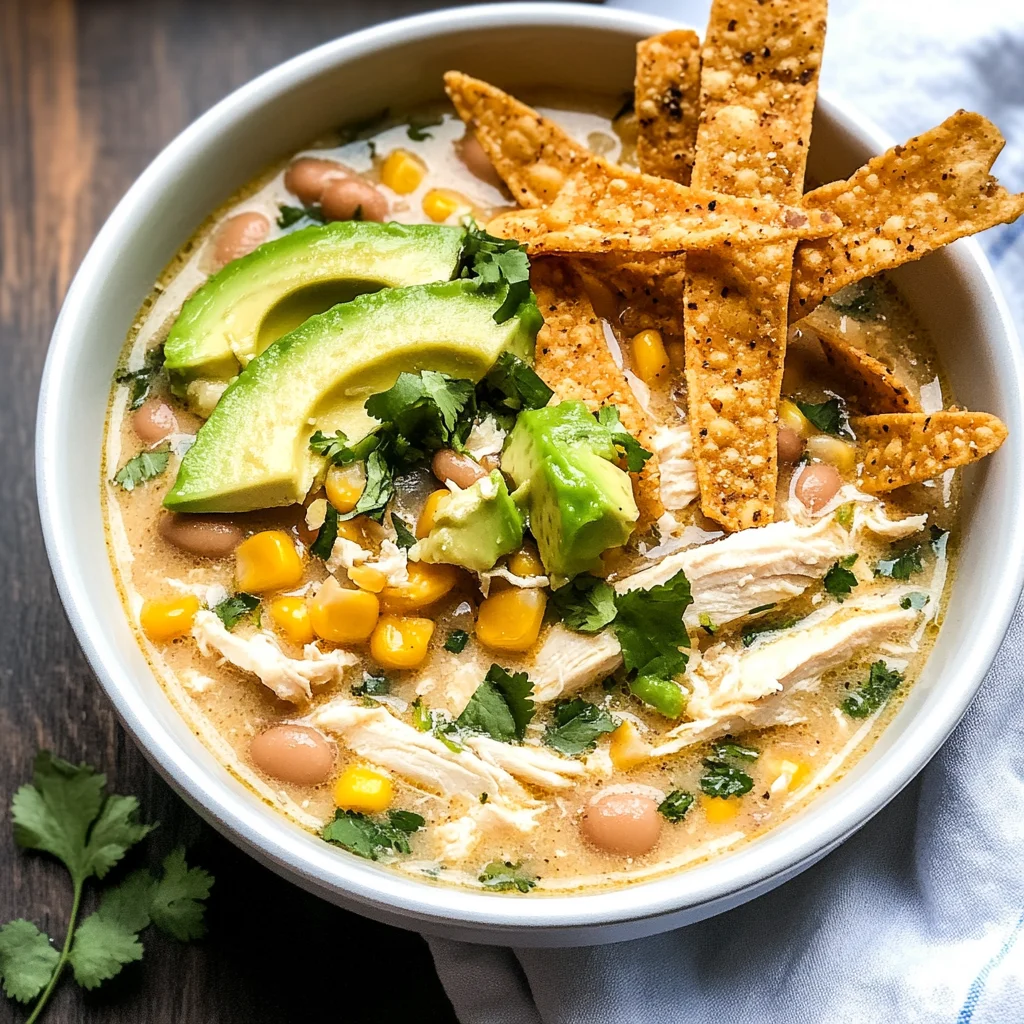 Instant Pot White Chicken Chili