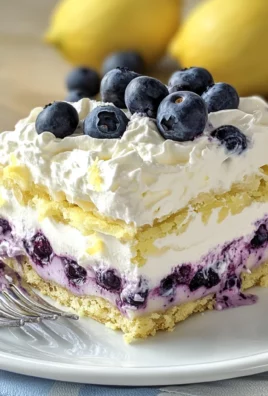 Lemon Blueberry Lasagna