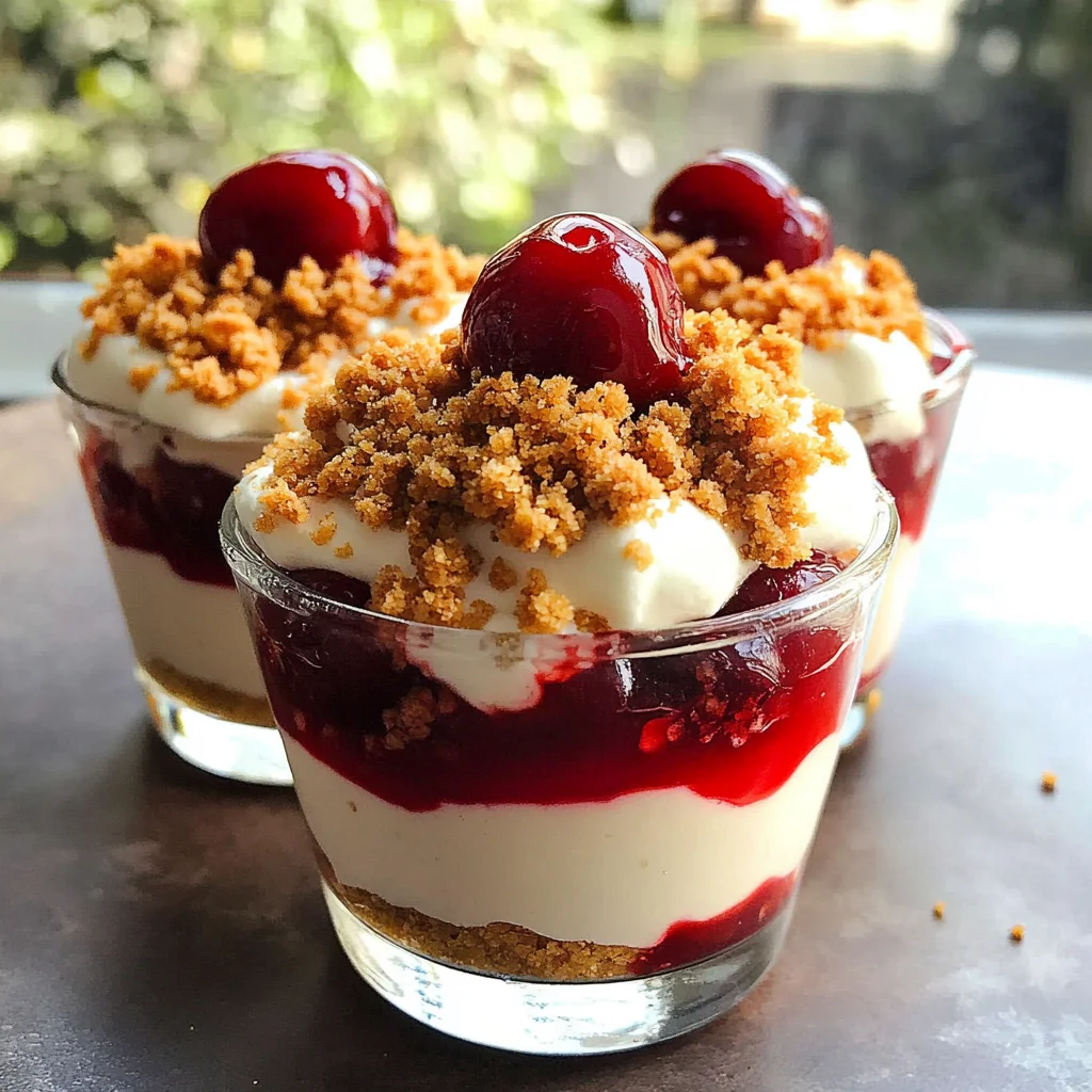 No-Bake Cheesecake Parfait