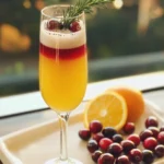 Non Alcoholic Christmas Mimosas