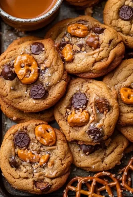 Peanut Butter Pretzel Cookies Recipe
